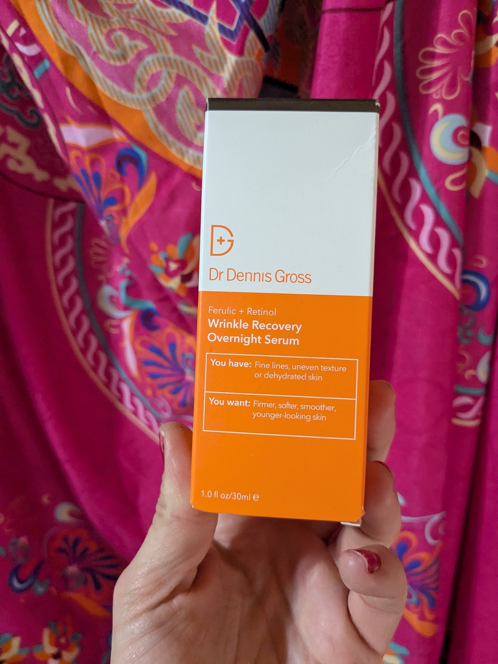 Dr. Dennis Gross Ferulic + Retinol Wrinkle Recovery Overnight Serum